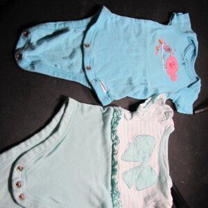 Gerber OneSie and Garanimals One-Piece BodySuit Size 0 - 3 month